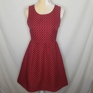 Lili Wang for Lili's Closet Geojacquard Sz 6 Dress